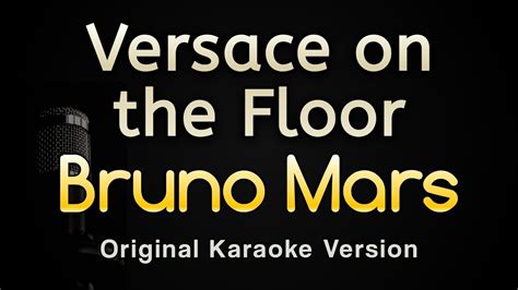 versace on the floor karaoke|versace on the floor videoke.